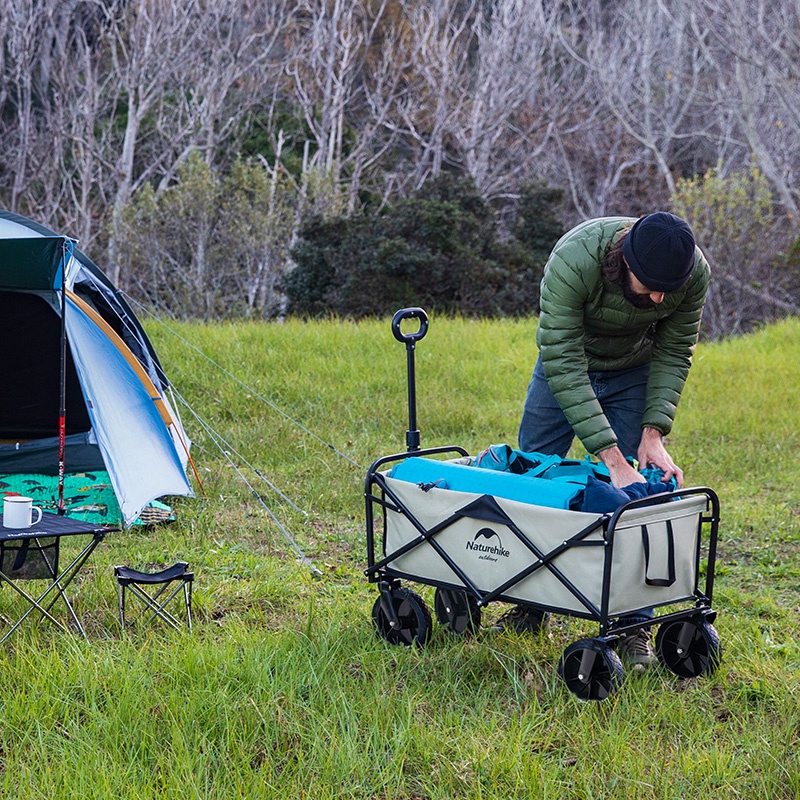 Xe Kéo Gấp Gọn Naturehike 90L Xe Chở Đồ Dã Ngoại NH19PJ001