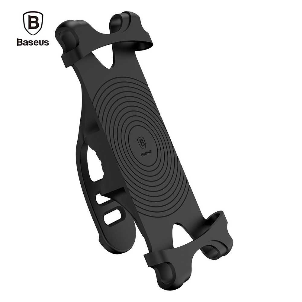 Bộ đế giữ điện thoại trên xe đạp silicone Baseus Miracle Bicycle Vehicle Mounts dành cho xe đạp thể thao chống va đập