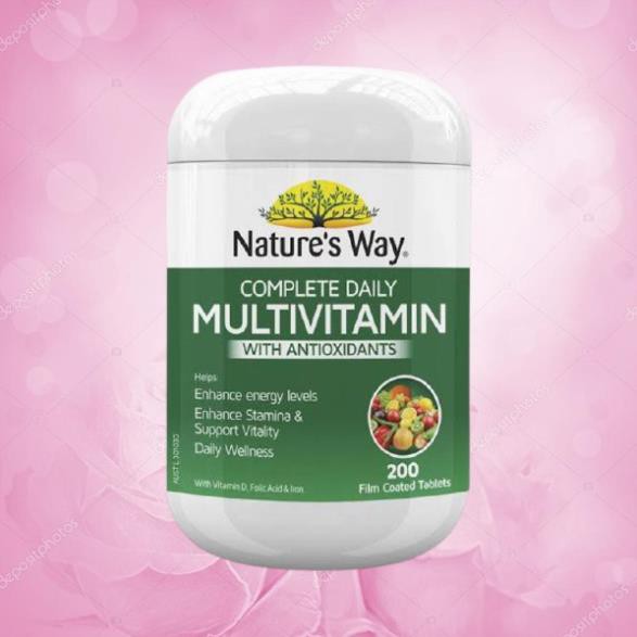 Vitamin tổng hợp tảo biển Nature’s Way Multivitamin 200 viên | BigBuy360 - bigbuy360.vn