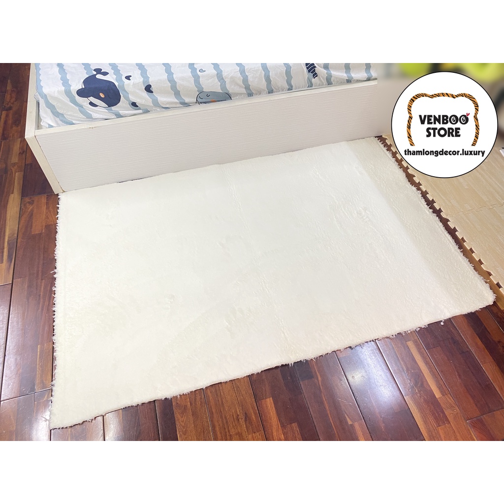 1m x 1m6 THẢM LÔNG CỪU trải sàn thảm lông decor chụp ảnh sản phẩm decor phòng ngủ decor bàn học bàn trang điểm