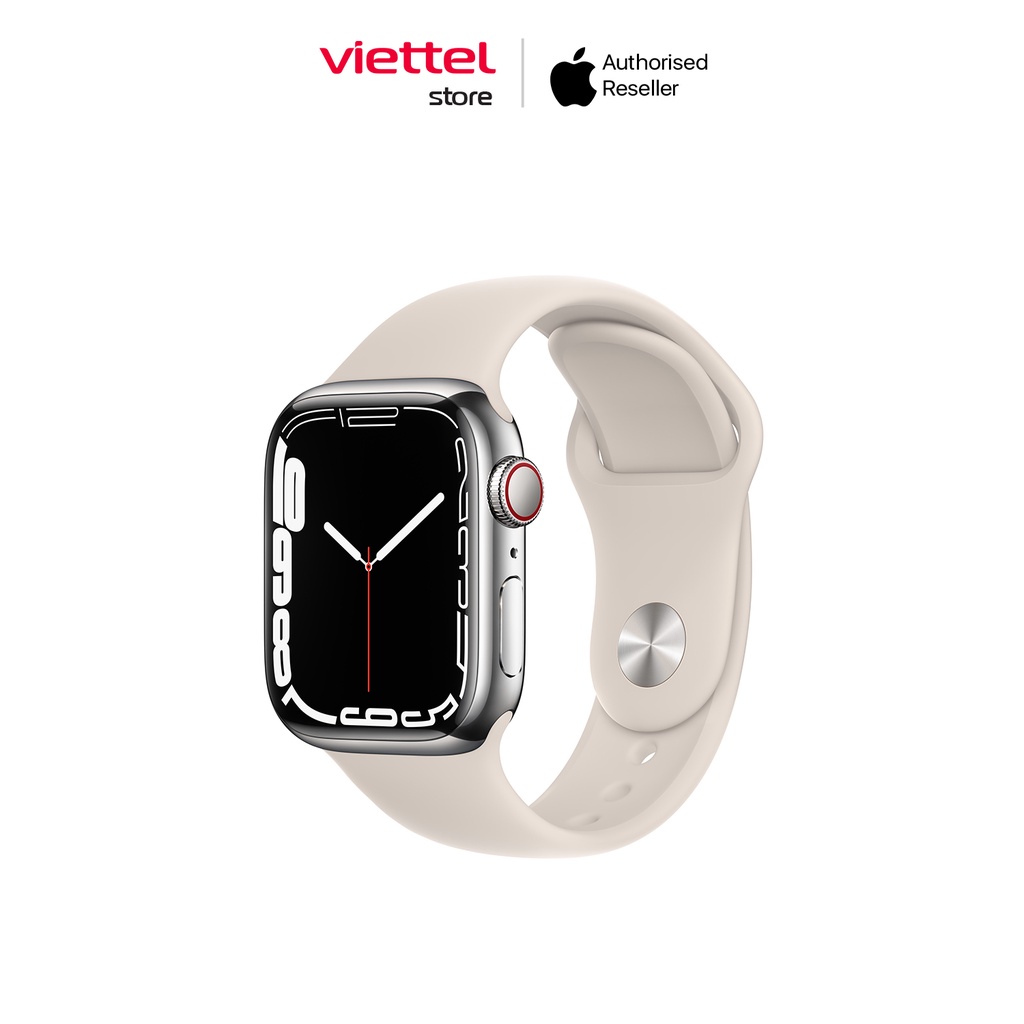 Apple Watch Series 7 Viền thép Cellular Chính hãng (VN/A)