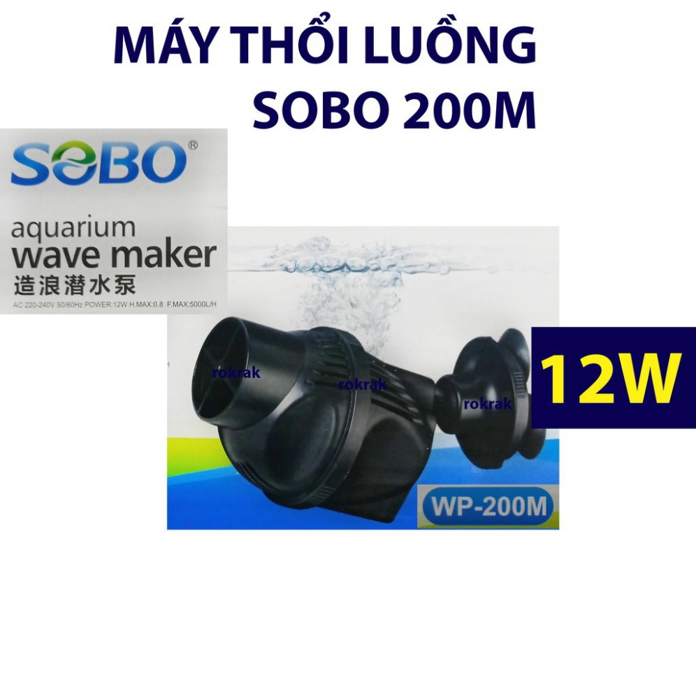 Máy Thổi Luồng Sobo WP-200M, WP-400 Cho Hồ Cá Giá Rẻ