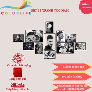 TRANH BARBER TÓC NAM TREO DÁN TƯỜNG TRANG TRÍ QUÁN TÓC SIÊU ĐẸP TN01-FL2 ÁNH DƯƠNG