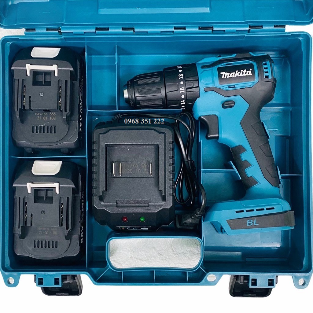 Máy Khoan Pin MAKITA 36V  Động Cơ Không Chổi Than, đầu auto lock 10mm