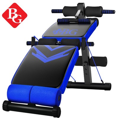 BG Ghế có chốt gập 118 màu Blue tập bụng cong muse