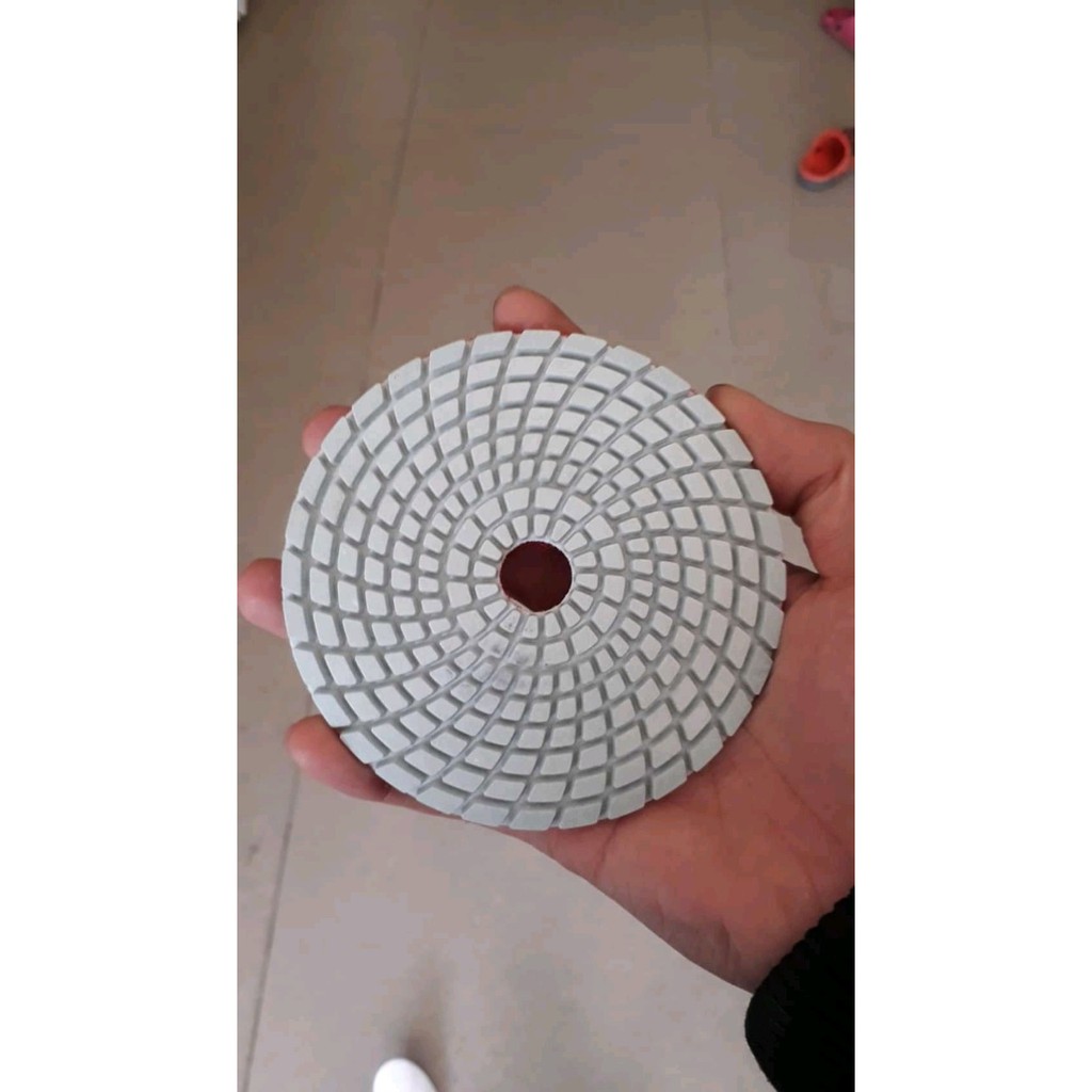 Bộ 6 đĩa mài bóng sàn, phíp mài bóng, lá số dày 3.5mm