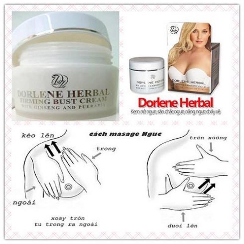 Kem Nở Ngực DORLENE HERBAL Firming Bust Cream F-85A thailand 100gr - HX1770 | BigBuy360 - bigbuy360.vn