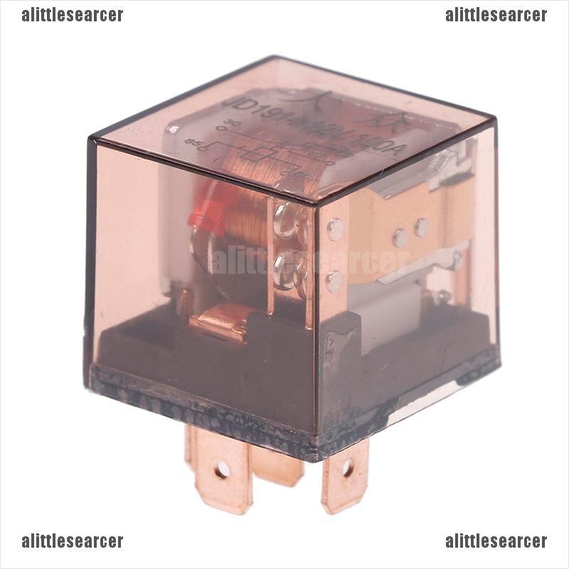 Thiết Bị Rơ Le Tự Động Chống Thấm Nước 12 / 24V 100A 4 / 5Pin SPDT Chuyên Dụng Cho Xe Hơi