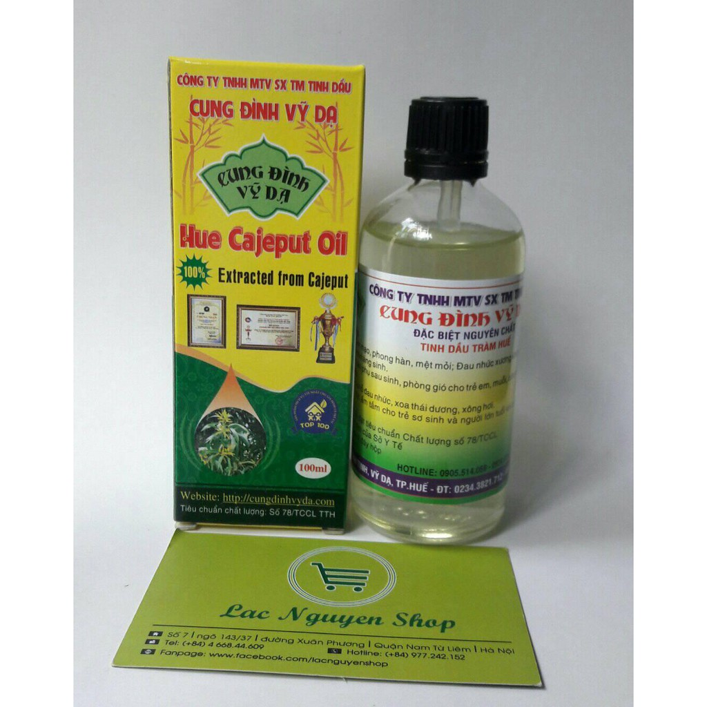 Tinh dầu tràm Cung Đình Vỹ Dạ 100ml