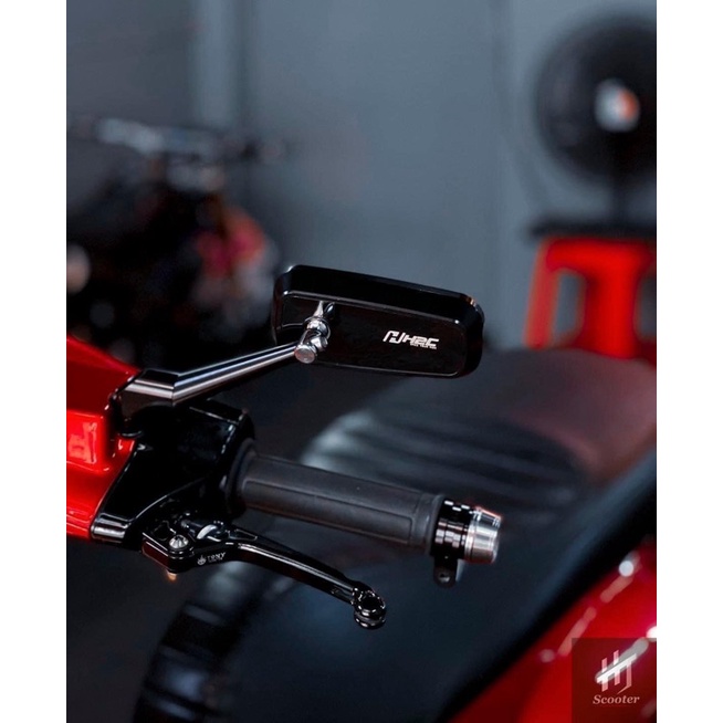 Kính H2C/Gương chiếu hậu H2C vuông chân ngắn loại 1 GIÁ 1 CÂY