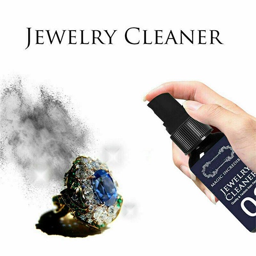 30ml Jewelry Diamond Cleaner Anti-Tarnish Silver Gold Gem Polishing Solution Spray