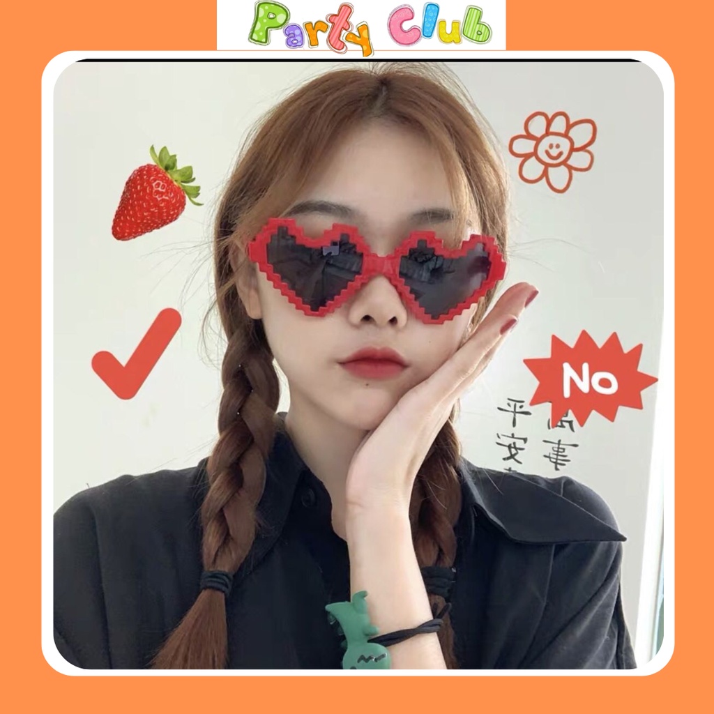 Kính hình trái tim thời trang