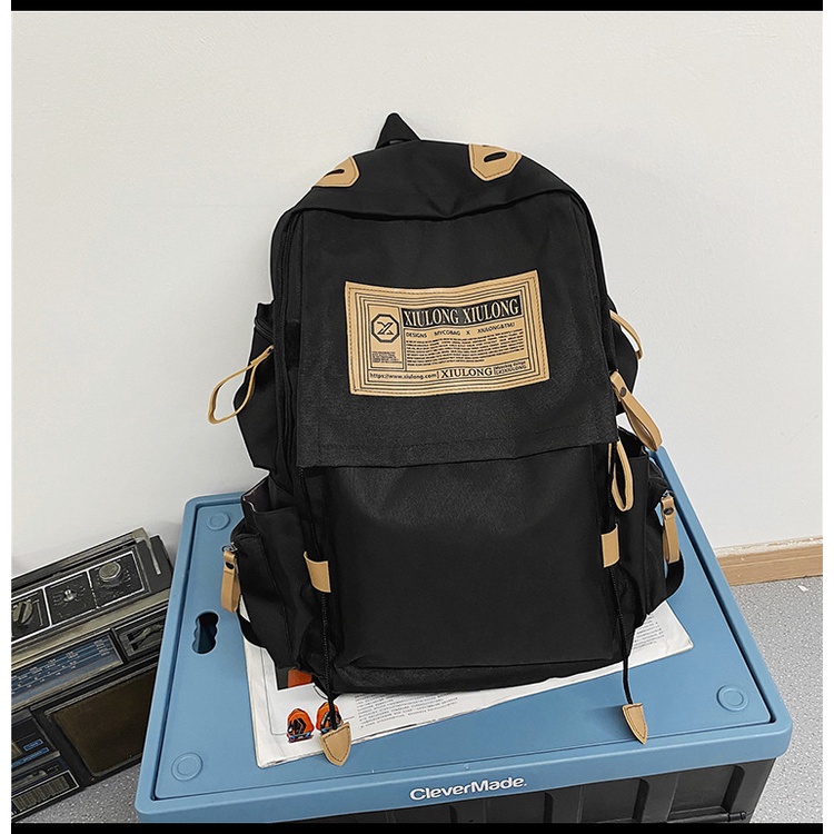 Balo đi học nam nữ du lịch thời trang, Balo nữ đẹp ulzzang cao cấp unisex đựng vừa laptop hàn quốc MSP003