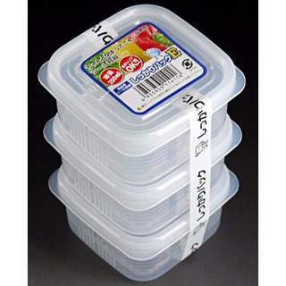 Set 3 hộp nhựa 200ml (Hàng Nhật nội địa)