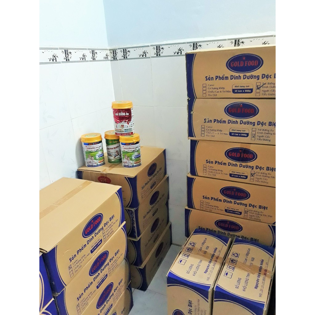 Sữa Goldfood dinh dưỡng đặc biệt dành cho trẻ biếng ăn lon 900 gr  - công ty TNHH Hoàng Khang