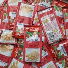 Sét 50 gói Sữa tắm hazeline matcha lựu đỏ, yến mạch dâu tằm 4.5g