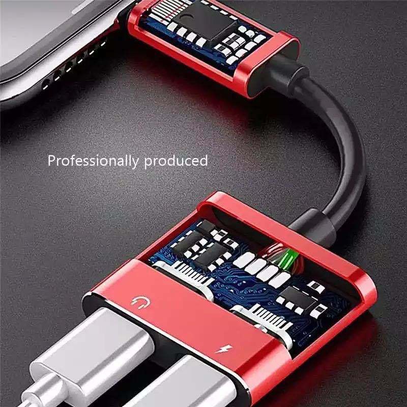 Jack chuyển đổi iphone vừa tai nghe vừa xạc.jack chuyển lightning 2 trong 1 xạc tai nghe