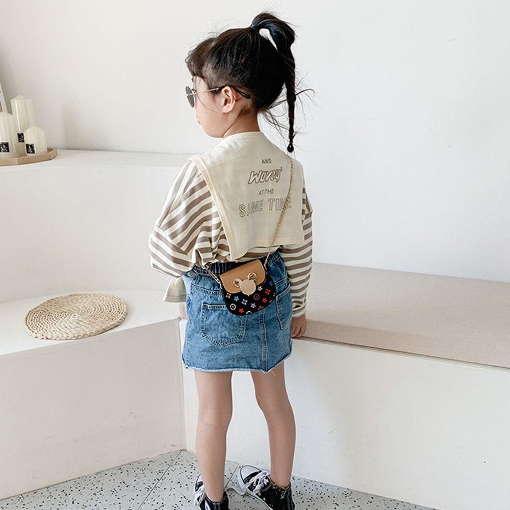 Túi Đeo Chéo Mini Đựng Điện Thoại In Hình Công Chúa Dễ Thương Cho Bé Gái