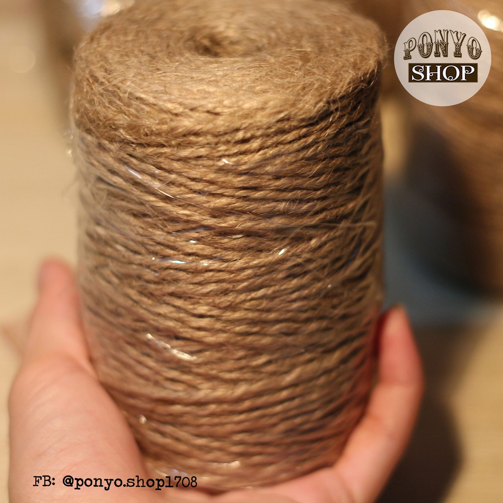 Cuộn 100m dây thừng (dây gai) làm Handmade (DIY) - PONYO Shop