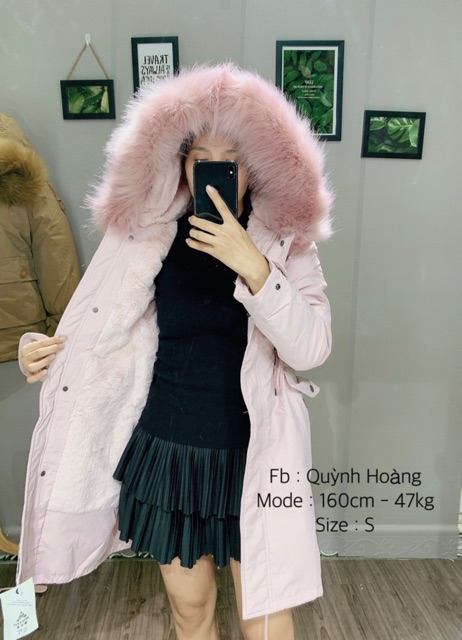 HÀNG CÓ SẴN_ÁO KHOÁC LÓT LÔNG DÁNG DÀI SIÊU ẤM( hình thật tự chụp) | BigBuy360 - bigbuy360.vn