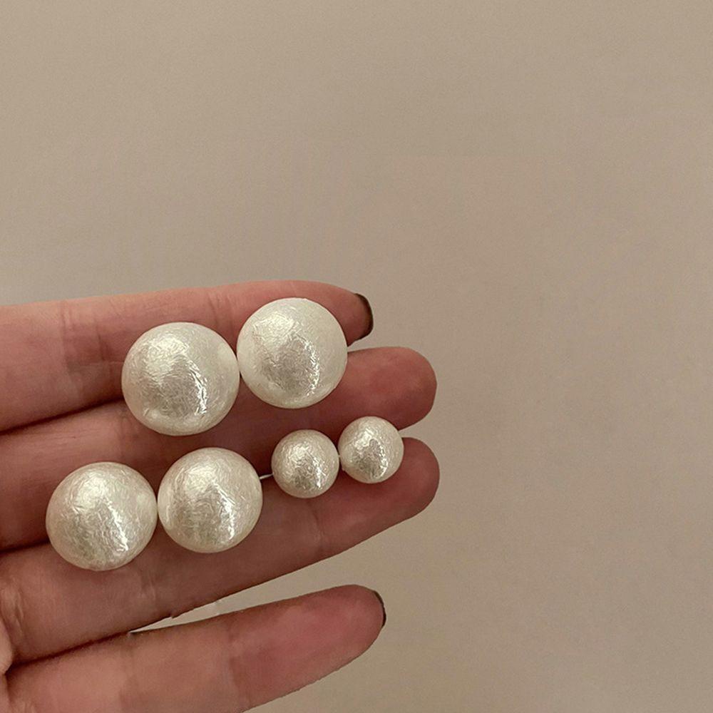 Khuyên Tai Đính Hạt Ngọc Trai Đơn Giản Thời Trang Cho Nữ