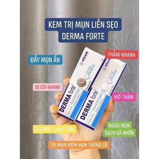 Kem ngừa mụn Derma forte