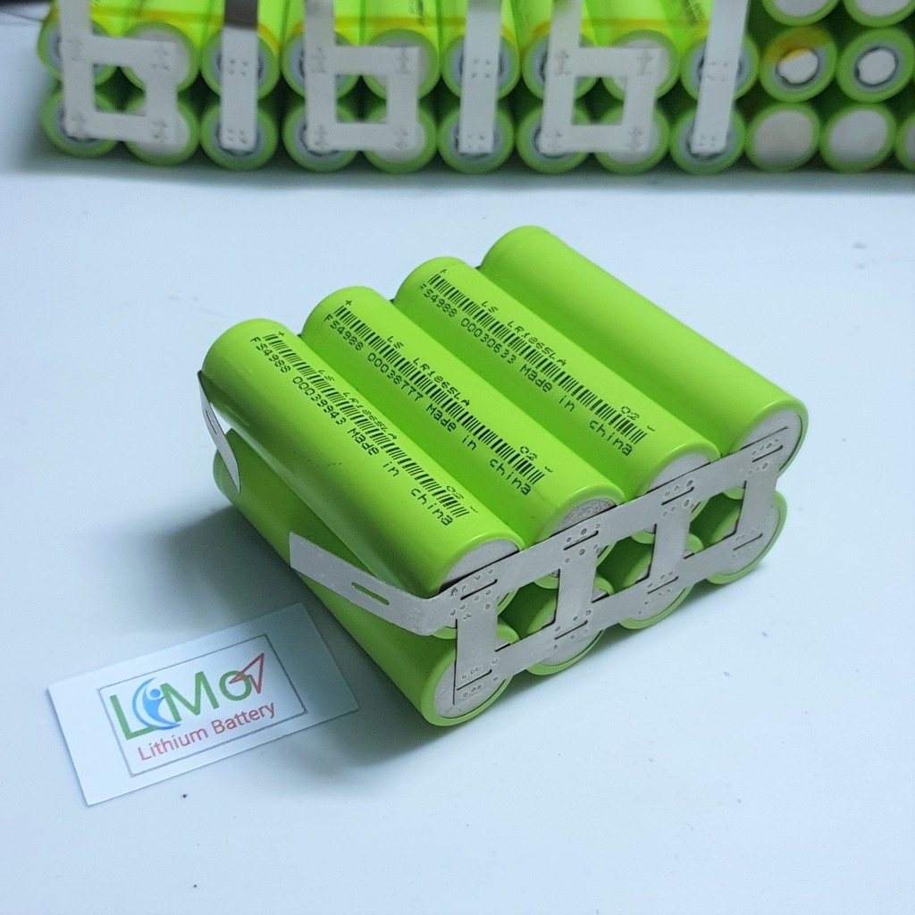 Khối pin 1s 3.7V - 4.2V 16.000 mAh - Xả 20A dùng cho loa đài, đèn, quạt, sạc dự phòng... và các thiết bị chạy điện 4.2v