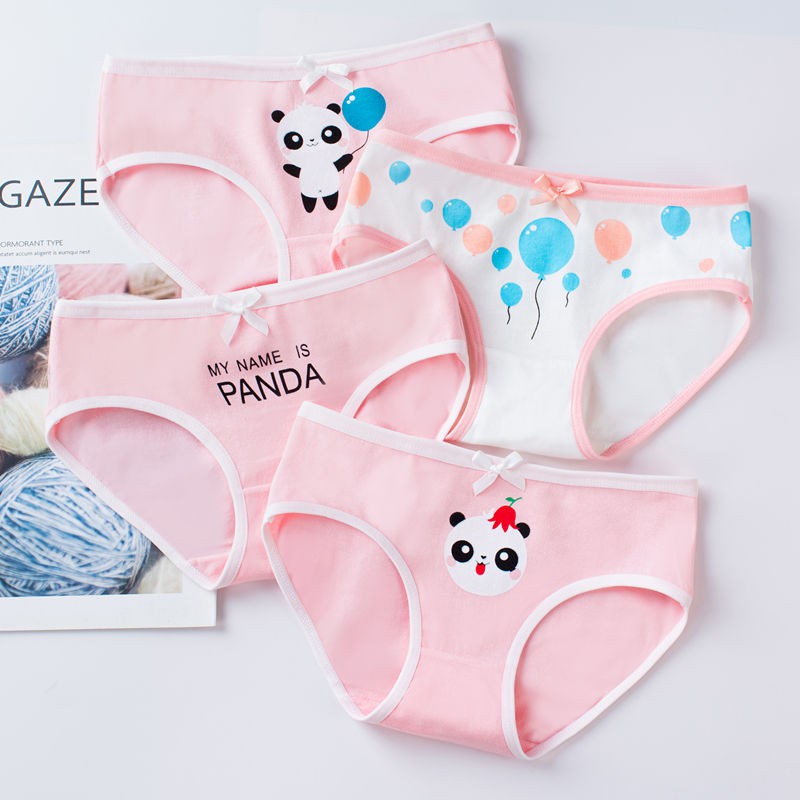 Set 4 Quần Lót Đáng Yêu Cho Bé Gái
