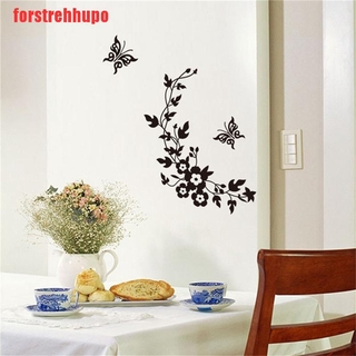 Sticker Dán Trang Trí Tủ Lạnh Hình Bướm 3d