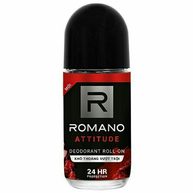 Lăn khử mùi Romano Attitude đỏ 50 ml