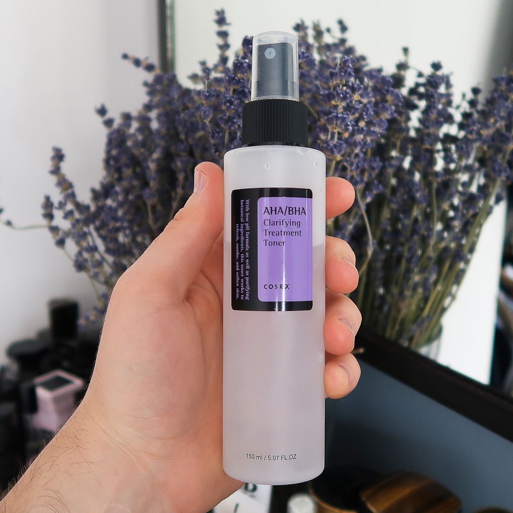 Nước hoa hồng toner aha bha clarifying treatment cosrx toner 150ml - ảnh sản phẩm 3