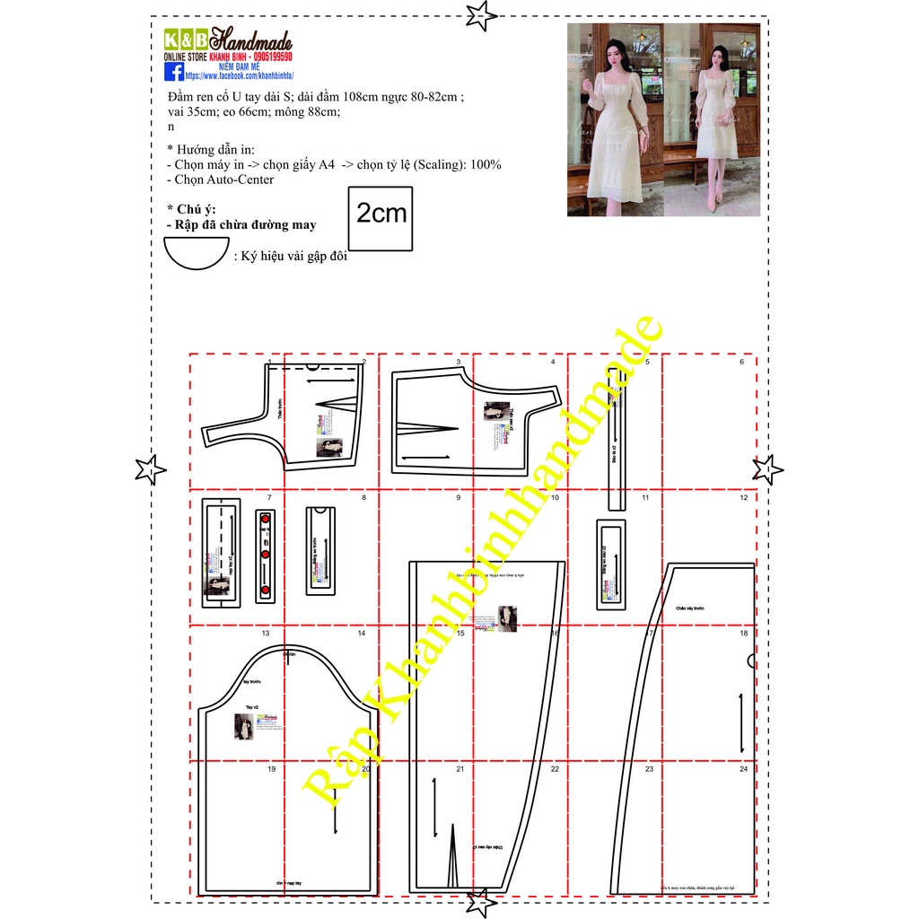 Rập giấy A0 1197- bản vẽ