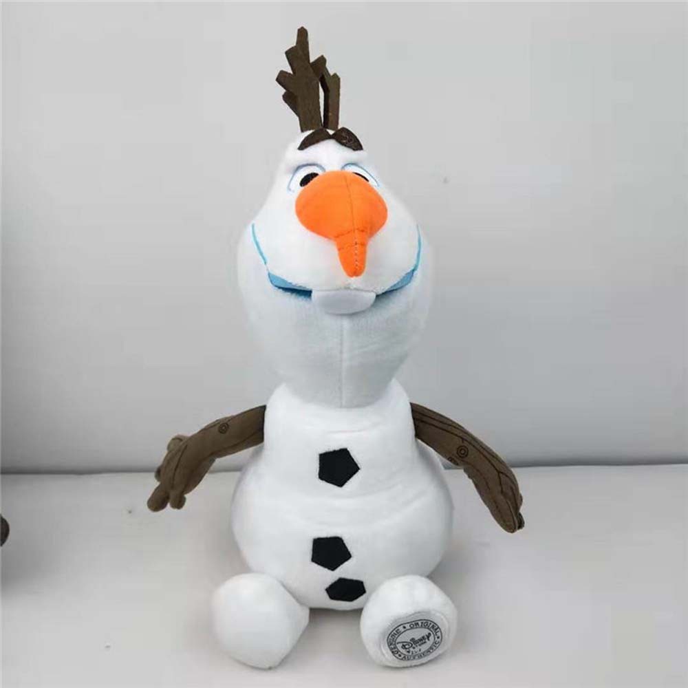 Búp Bê Nhồi Bông Hình Người Tuyết Olaf Phim Frozen 2 Kích Thước 23cm / 30cm / 50cm Mềm Mại