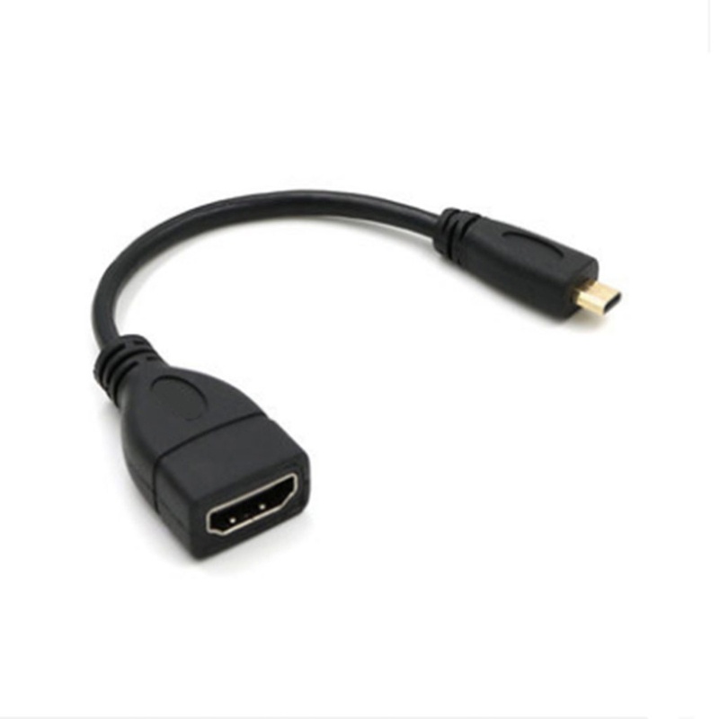 1 Đầu Chuyển Đổi Micro HDMI Type D Đầu Dương Sang HDMI Type A Đầu Âm