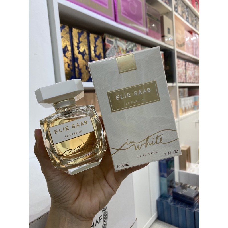 Nước hoa nữ Elie Saab Le Parfum in White 90ml (trắng) Nữ tính, Gợi cảm, Sang trọng