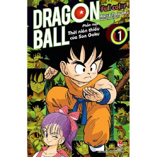 Sách - DRAGON BALL full color - Phần một: Thời niên thiếu của Son Goku - tập 1