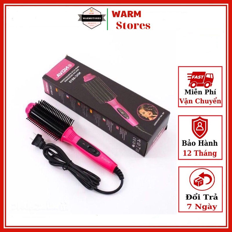 ❣️XẢ KHO BÁN LỖ ❣️Máy uốn tóc, Lược điện làm tóc NOVA 8810 đa năng tạo kiểu tóc,3 chế dộ làm xoăn + dập xù + là tóc,