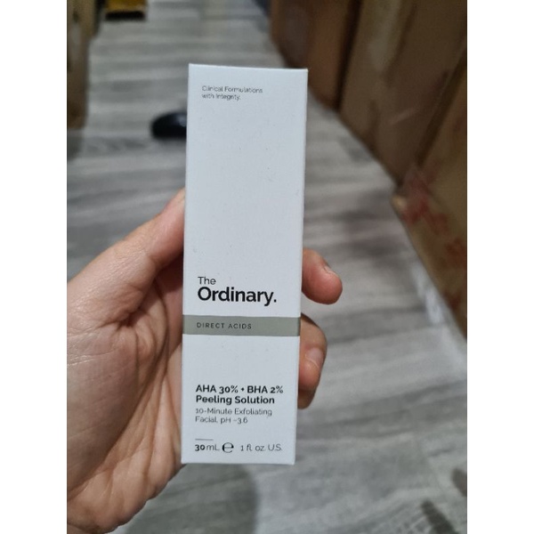 Tẩy tế bào chết mặt The Ordinary AHA 30% + BHA 2% Peeling Solution 30ml