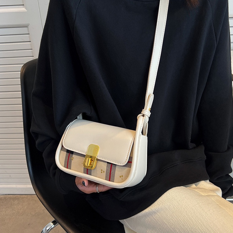 Túi Đeo Vai Màu Sắc Tương Phản Thời Trang Cao Cấp Cho Nữ