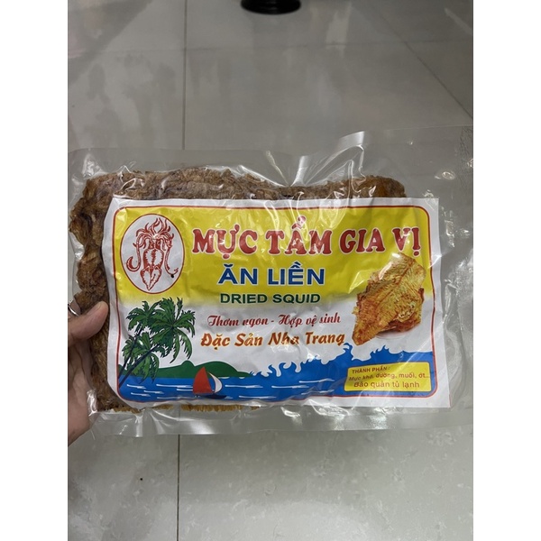 Mực tẩm nha trang  500g