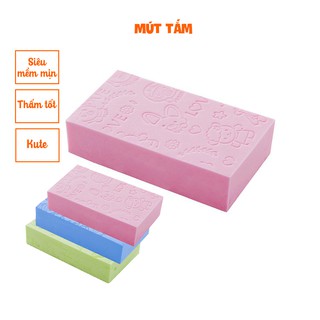 Mút tắm bọt biển kỳ ghét tẩy tế bào chết mềm mại siêu bền-Kaizo Mart