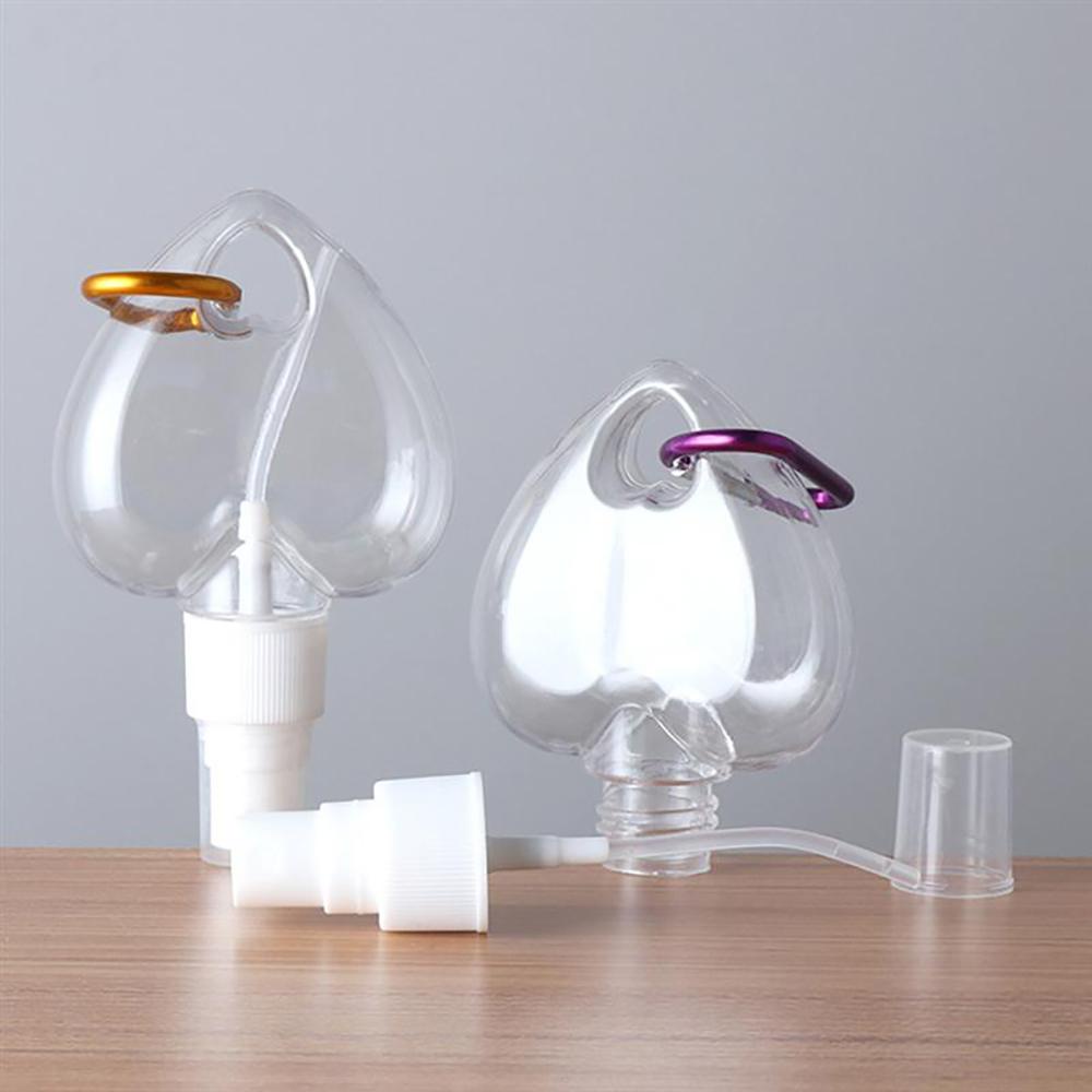 Chai Xịt Nước Rửa Tay Bằng Nhựa Trong Suốt Có Thể Tái Sử Dụng Tiện Lợi