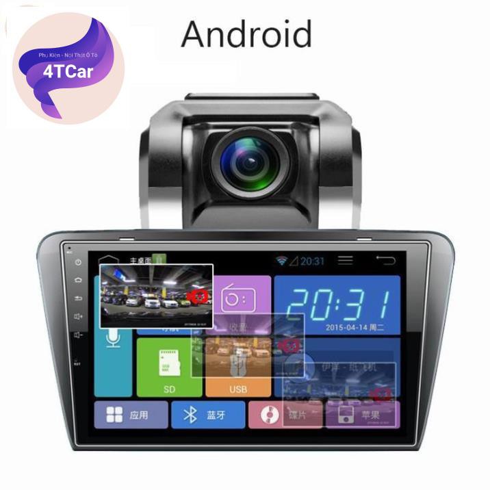 Camera Hành Trình Trước Và Sau U5 Dùng Cho Xe Ô Tô Sử Dụng Màn Hình DVD Android