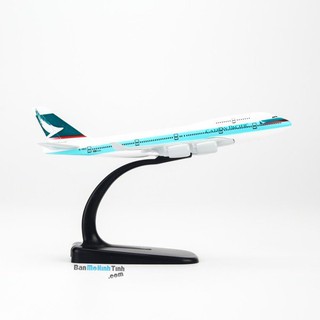 Mô hình máy bay Cathay Pacific Boeing B747 16cm Everfly