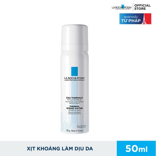 Bộ đôi kem dưỡng giảm mụn, ngừa thâm hiệu quả trong vòng 12h La Roche Posay Effaclar Duo+ 40ml và Xịt khoáng làm dịu da