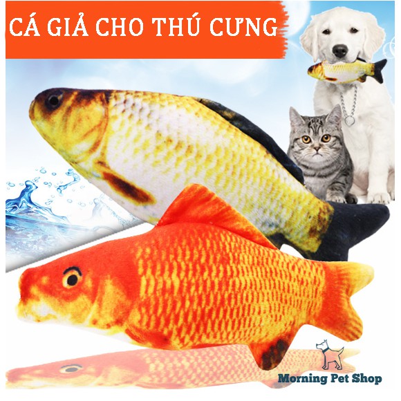 Đồ chơi thú cưng - Cá chép giả