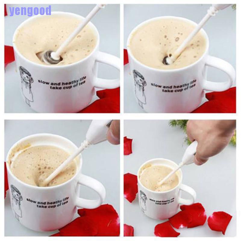 Máy khuấy tạo bọt sữa mini cầm tay tiện dụng