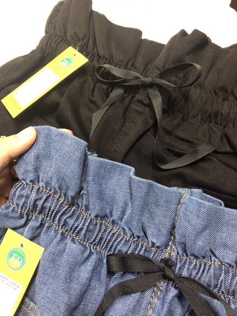 Chân váy lưng thun rách viền dài 45cm | BigBuy360 - bigbuy360.vn