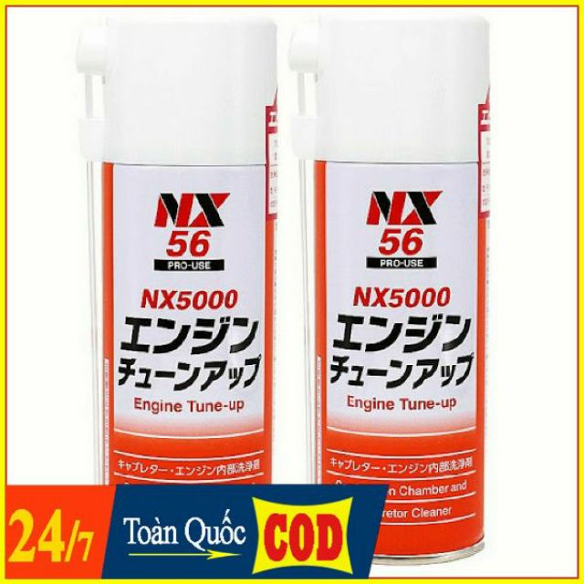 Dung dịch vệ sinh buồng đốt NX5000 - Vệ sinh tại nhà đơn giản - Công nghệ Nhật Bản NX5000