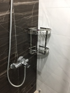 Kệ góc 2 tầng inox 304